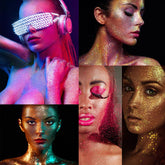 Glitter Spray for Hair and Body, Pink Glitter Spray, Pink Spray Glitter for Hair with Refill, Sparkle Hair Spray for Body and Clothes, Body Spray for Women, Rave Glitter Festival Hair Sparkles